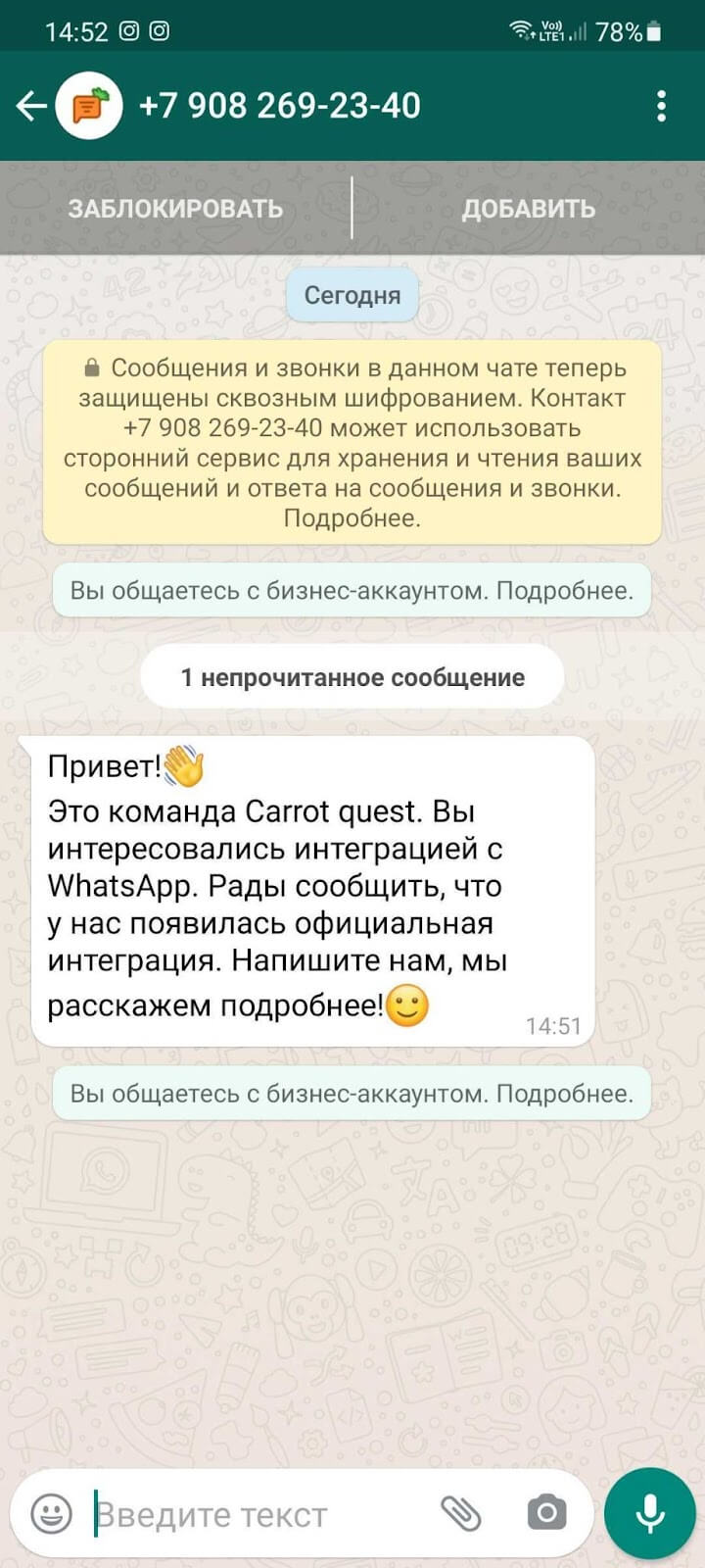 WhatsApp Business: как быть ближе к клиентам и повысить открываемость  сообщений до 90%