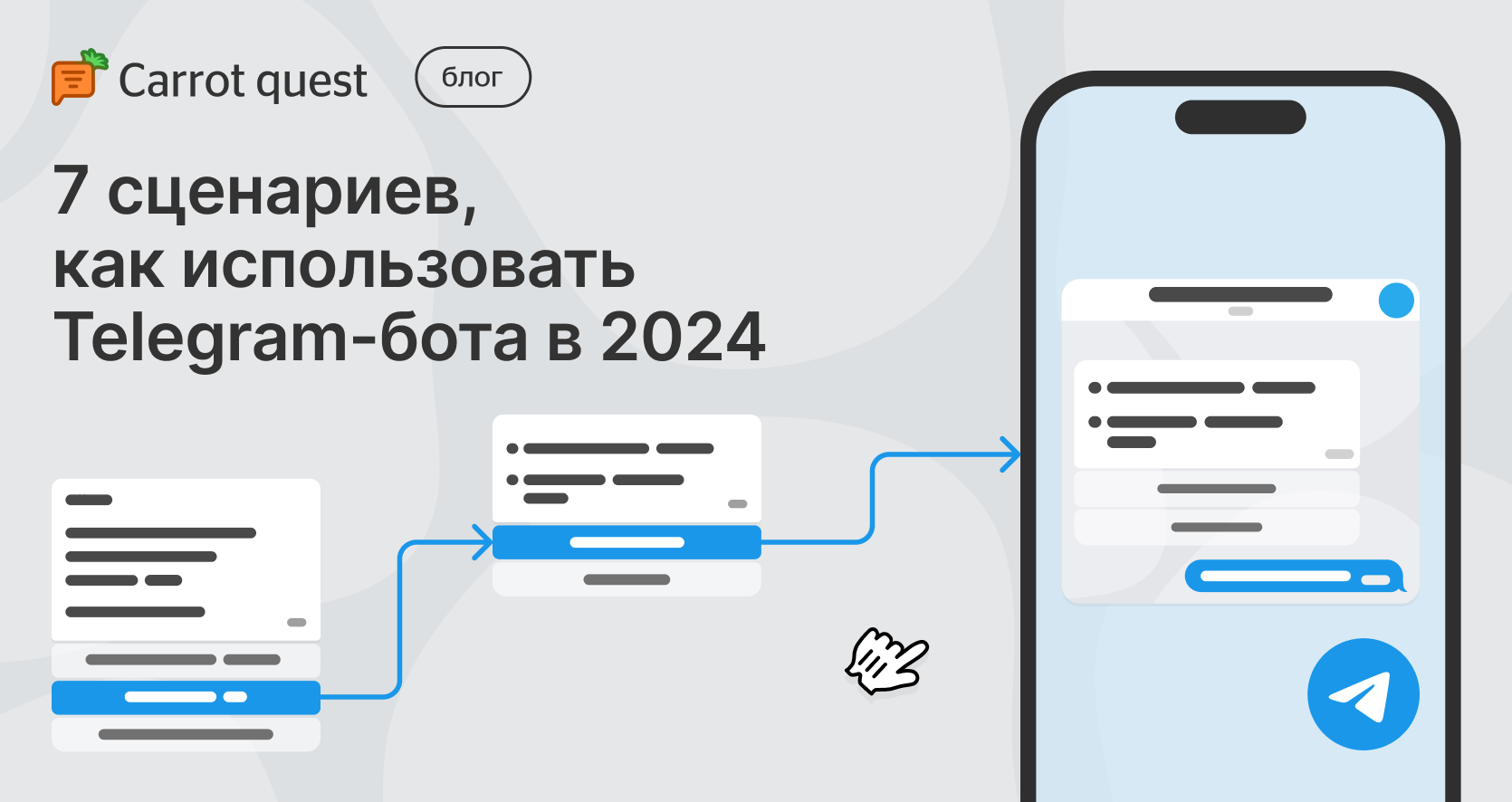 Чат-бот в Telegram для недвижимости, SaaS и EdTech